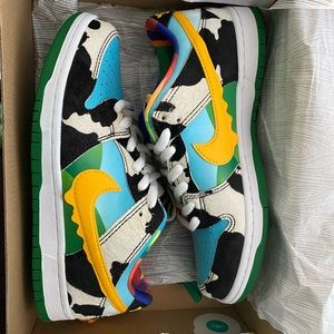 NIKE DUNK SB X BEN AND JERRY CHUNKY DUNKY Size 8